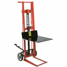 Wesco® Foot Pedal Platform Lift Truck 260001 Two Wheel Style 750 Lb. Cap. 260001