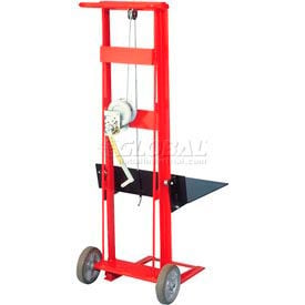 Wesco® Winch Operated Platform Lift Truck 260015 2 Wheel 750 Lb. 260015