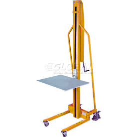 Wesco® Hand Winch Operated Office Lift Truck 272467 220 Lb. Cap. 272467