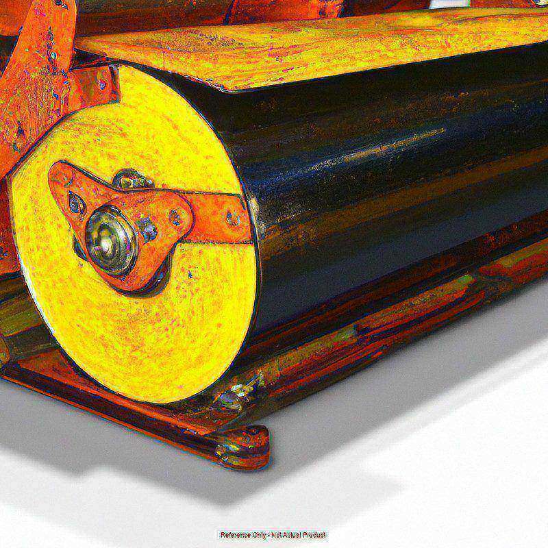 Roller Skids, Roller Material: Steel , Roller Width: 4in , Roller Diameter: 1.1875in , Features: Full 360A0 Rotation MPN:480004