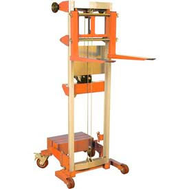 Wesco® Counterbalanced Hand Winch Lift Truck 273516 400 Lb. 120