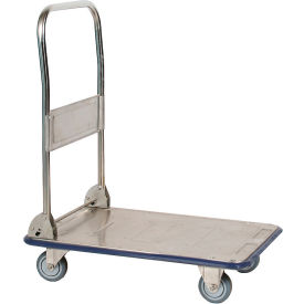 Wesco® Folding Stainless Steel Platform Truck 270458 34 x 22.5 770 Lb. Cap. 270458