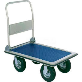 Wesco® Folding Handle Steel Platform Truck 272019 29x19 4