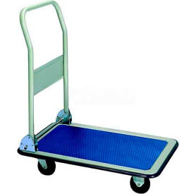 Wesco® Folding Handle Steel Platform Truck 272239 35x23 5