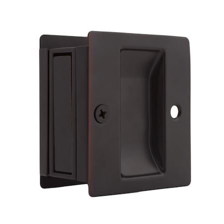 Pocket Door Lock, Steel, Brown MPN:00527X1X1