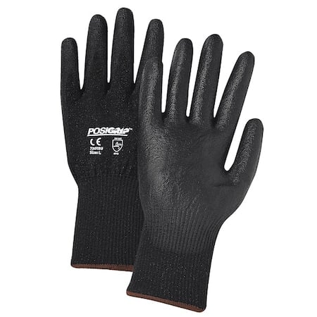 Cut Resistant Coated Gloves, Cut Level A3, Polyurethane, Smooth, 2XL 12 PK MPN:730TBU/XXL