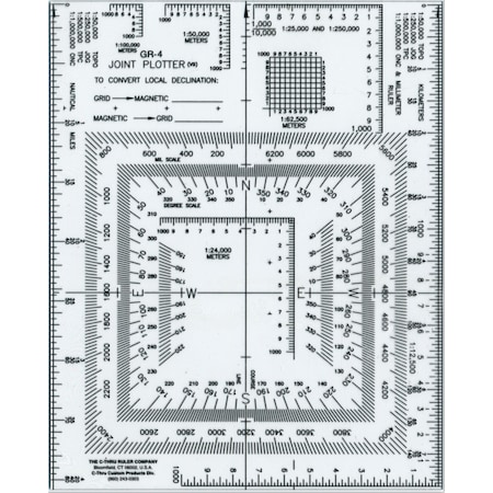 Scales, UTM Joint Plotter MPN:GR-4