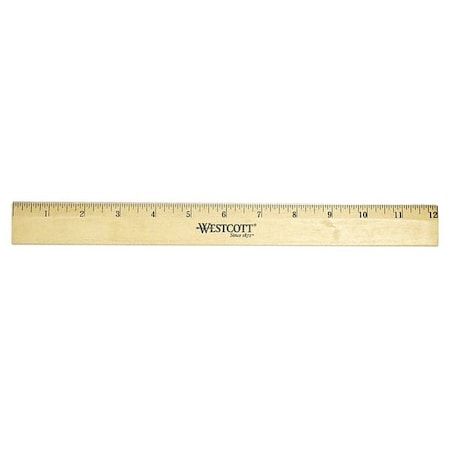 Ruler, Wood, 12 In MPN:05011