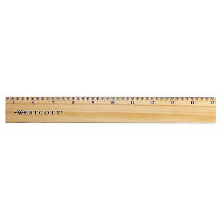 Ruler, Wood, 15 In MPN:05225
