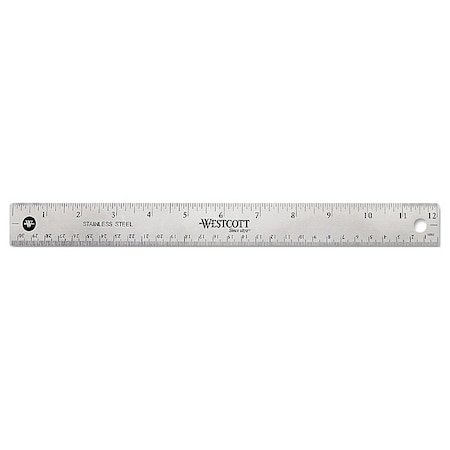 Ruler, Stainless Steel, 12