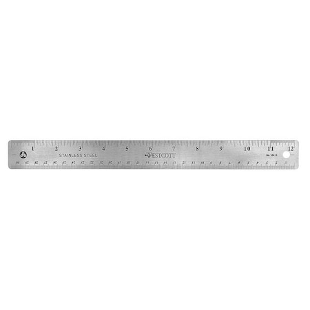 Ruler, Stainless Steel, 12 In MPN:10415