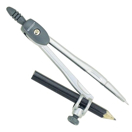 Compass, Metal Compass with Wooden Pencil MPN:14555