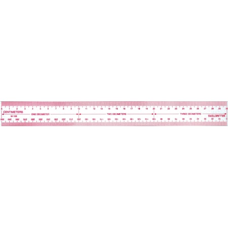 Rulers, 30 cm Metric ruler MPN:M-108