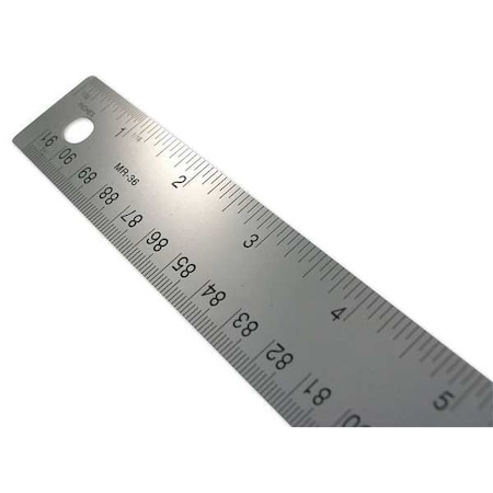 Ruler, Metal, 1st Inch 32nds - Rest 16ths MPN:MR-36