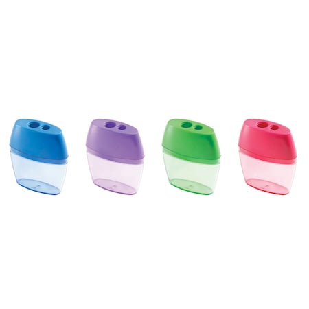 Pencil Sharpeners, Kids 2 Hole Crayon and Pencil Sharpener MPN:15234