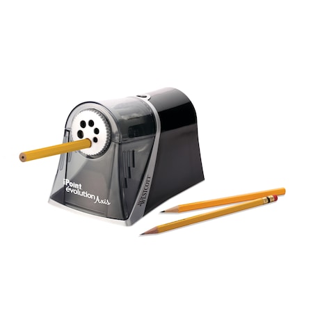 Pencil Sharpeners, iPoint Evolution Axis Multi Pencil Sharpener, Black MPN:15509