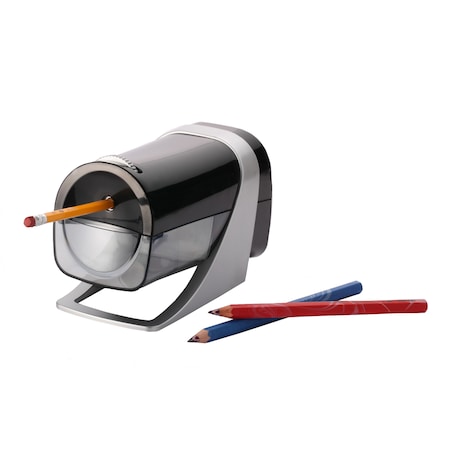 Pencil Sharpeners, iPoint Curve AXIS - Multi Pencil Sharpener - Black MPN:15511