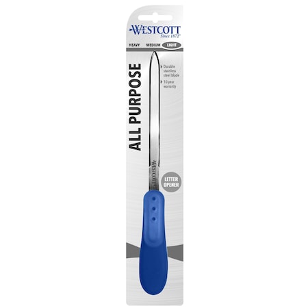 Letter Openers, All-Purpose Letter Opener, Soft Grip, Width: 0.5 MPN:13922