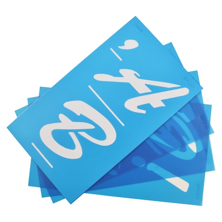 Stencils, Brush 4