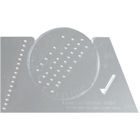 Lettering, Ames Lettering Guide MPN:ALG-1