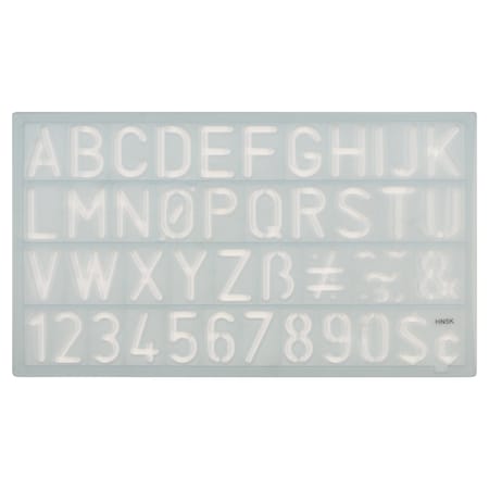 Lettering, 3/4