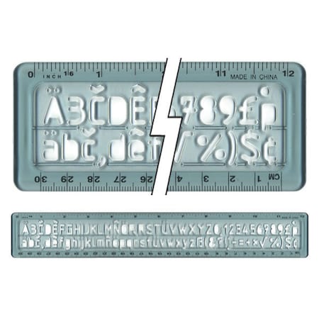 Lettering, 12