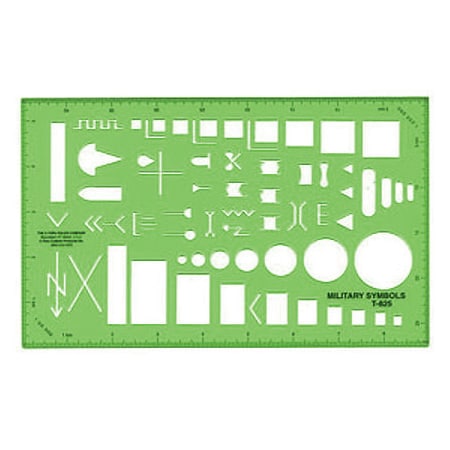 Templates, Military Symbols Template MPN:T-825