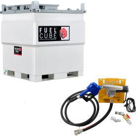 Western Global® FuelCube Diesel Fuel Storage Tank w/ 115V Pump Kit & Level Gauge 243 Gal. Cap. FCPWN0250-11512GP-SNN