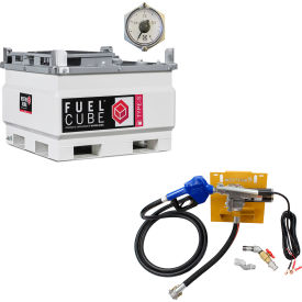 Western Global® FuelCube Type-S Diesel Fuel Storage Tank w/ 12V/15GPM Pump Kit 119 Gal. Cap. FCSWN0119-01215GP-SNN