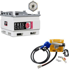 Western Global® FuelCube Type-S Diesel Fuel Storage Tank w/ 115V/12GPM Pump Kit 119 Gal. Cap. FCSWN0119-11512GP-SNN