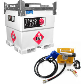 Western Global® TransCube 251 Gallon Double Walled Diesel Storage Tank 115V/12 GPM Pump Kit TCGWN0010-11512GP-SNN