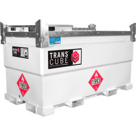 Western Global 552 Gallon TransCube Diesel Transportable Fuel Storage Tank with Fuel Gauge TCGWN0020