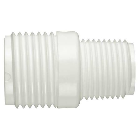 Garden Hose Fitting, 3/4x1/2 In, MHTxMPT MPN:MHT104
