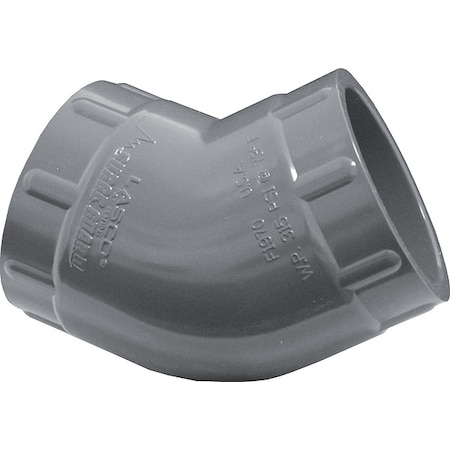 PVC, 45 Elbow, 2 in, 2 in MPN:317020