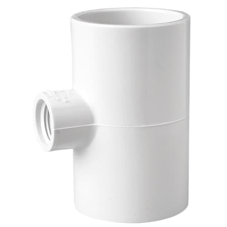 PVC, Tee, 1/2 in Socket, 1/2 in Socket MPN:402071
