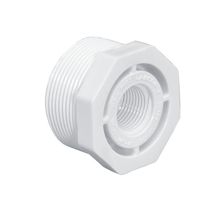 PVC, Bushing, 3/4 in NPT, 1/2 in NPT MPN:439101BC