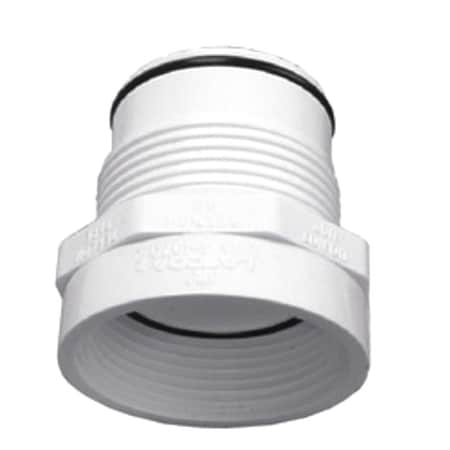 PVC, Straight, 1 in NPT, 1 in MPN:G102010
