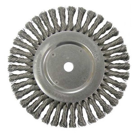 Wire Wheel Brush, Max. RPM 6000, 1/2 in. W MPN:88407