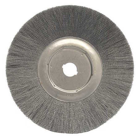 Wire Wheel Brush, Max. RPM 3000, 3/4 in. W MPN:88414