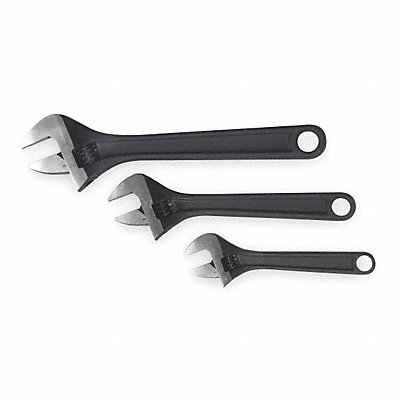 Adj. Wrench Set Stl Blk Phspht 6 to 10 MPN:1NYB9