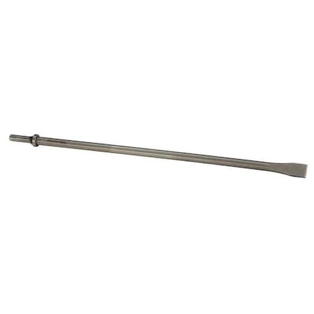Flat Rivet Chisel, 0.401 In Shank Size Round, 3/4 in Chisel Tip Width, 18 in Overall Length MPN:4MHD8