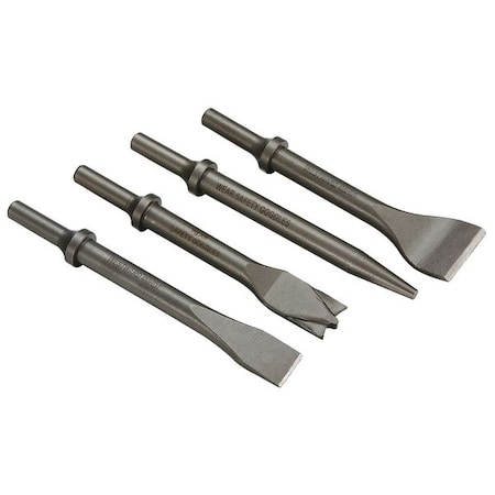 Chisel Set, 0.401 In., 7 In., Round MPN:4MHF1