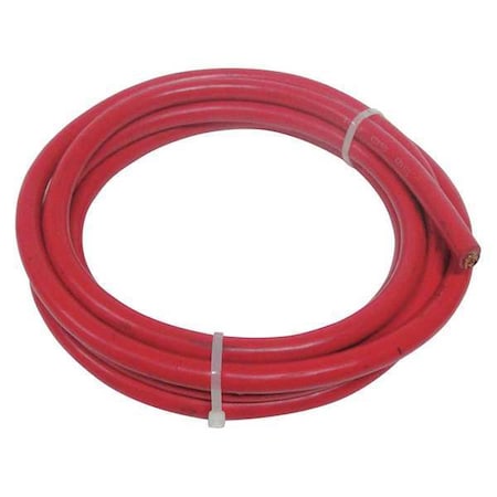 Battery Jumper Cable, 8 ga, Red MPN:19YD66
