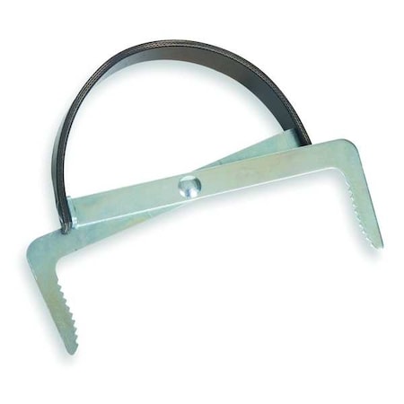 Battery Carrier, 8 1/2 in, Leather, Steel MPN:1EFX3