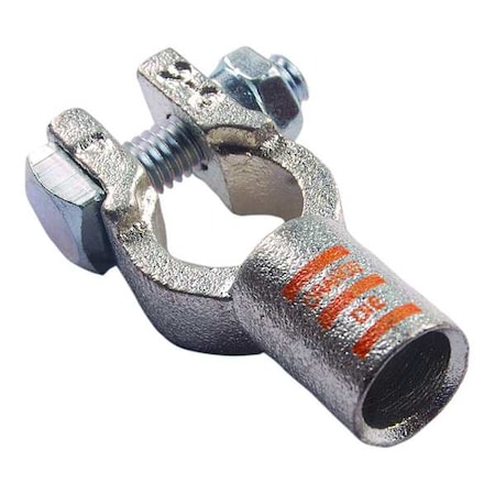 Straight Battery Terminal, 2/0 ga., Orange MPN:23PC56