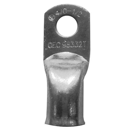 Lug, Copper; Tin, 4 ga, Straight, PK25 MPN:23YZ72