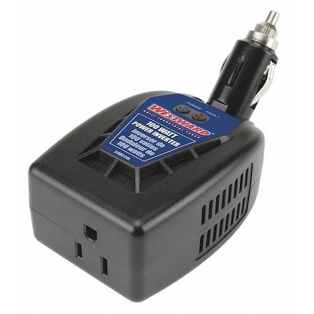 Inverter, Plastic Case, Modified Sine Wave Form, 100W Nominal Output, 115V AC Output Voltage MPN:54DC41