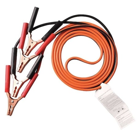 Booster Cable, LD, 10 AWG, 12 Ft, Std Jaw MPN:5RXG6
