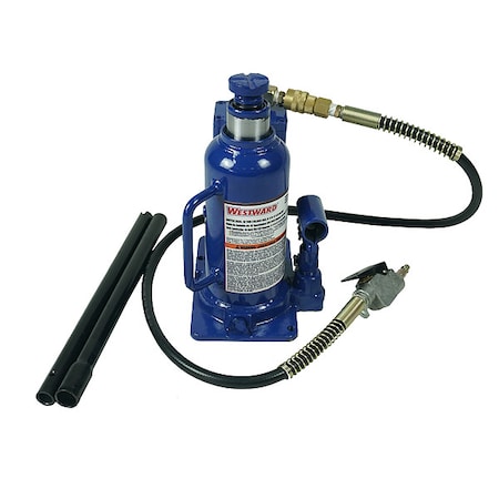 Bottle Jack, 12 Ton, 9 1/2-18 1/2 In Lift MPN:1ZKX7