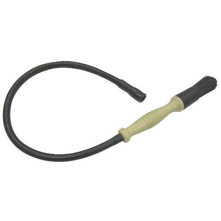 Parts Washer Brush, For Water-Based Solution Base Type, Clamp, Straight, Nylon MPN:20Y119
